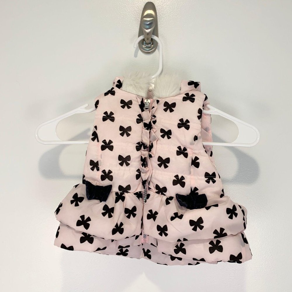 Little Lass Sz 12 Months Hooded Vest Kids jacket,
